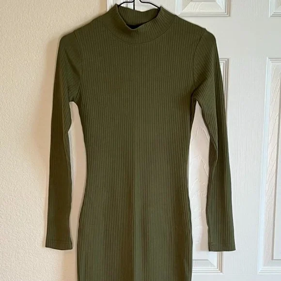 Missguided Dresses Missguided Womens Long Sleeve High Neck